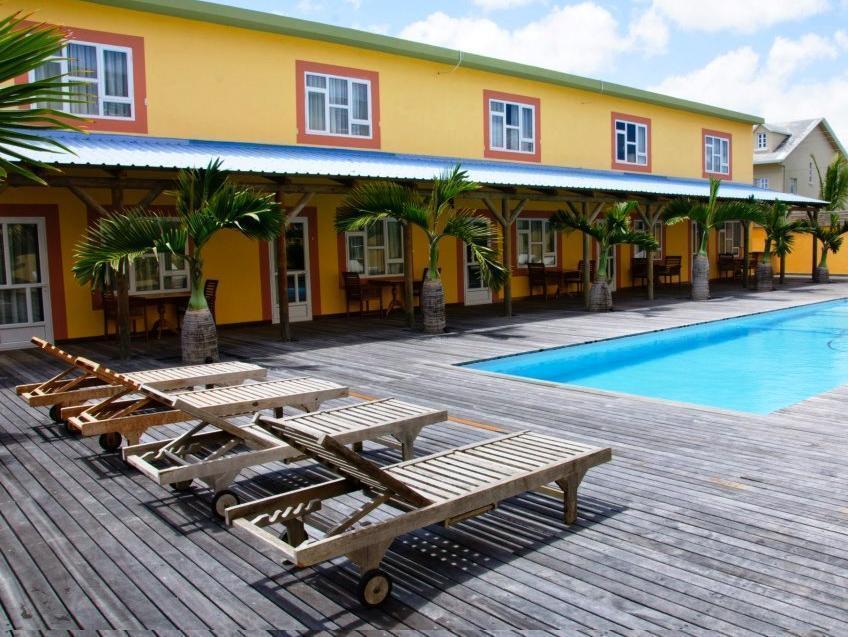 Wanna Studio Apartments Pointe aux Canonniers Exterior foto